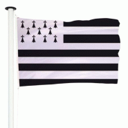 Drapeau Bretagne pour mât (Province) Drapeau Bretagne pour mât (Province)