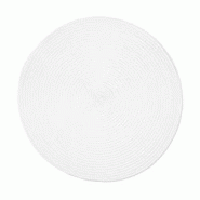 Excelsa lot de 6 sets de table Round plastique 36x0,2x36 cm blanc - blanc plastique 69633 Excelsa lot de 6 sets de table Round plastique 36x0,2x36 cm blanc - blanc plastique 69633