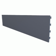 Fond plein pour gondole GP25 anthracite 100x20 cm