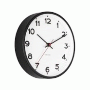 Horloge ronde en métal classic 20 cm Blanc Karlsson - blanc 8714302708756 Horloge ronde en métal classic 20 cm Blanc Karlsson - blanc 8714302708756