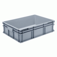 Bac plastique gerbable - kesbac 800x600x220mm