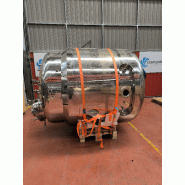 Réacteur instalaciones industriales grau en hastelloy 3400 litres avec enveloppe - référence                        :                         c13935