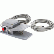 Stamos Welding Group - Stamos Pédale de Commande pour Poste à Souder S-ALU-220 (TIG/E-Hand, longueur de câble 2M, prise à deux broches (PIN), incl