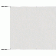 VidaXL Auvent vertical Blanc 60x1000 cm Tissu oxford Modèle Balcon Omicron Plus - 148155