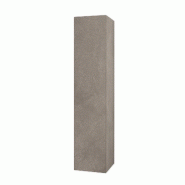 AQA Design Colonne de salle de bain en mélamine, ORIZON, pierre de La Havane L.34 P.32 H.160 MPOR491-AVP - beige Bois manufacturé MPOR491-AVP