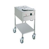 Chariot bain marie - frigotherm - 2 ou 4 cuves