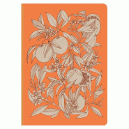 Clairefontaine Lot de 4 Carnet Jardin des Sens A5, 160p./80 feuilles 90 g/m² brochées, couv. Maya, visuels assortis (2), ligné - 3329681163444