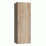 COLONNE DE RANGEMENT LUND 1 PORTE CHÊNE NATUREL LARGEUR 50 X 40 CM PROFONDEUR