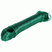 Corde à linge verte ø 3 mm 20 m Corde à linge verte ø 3 mm 20 m