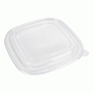 Couvercle PP pour saladier carré 750/1000/1230/1410 ml 16,7x16,7cm - par 300