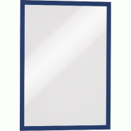 DURABLE Cadre d'information DURAFRAME MAGNETIC 486807 A3 f.Bl. 5 pcs/paquet. - bleu plastique 486807