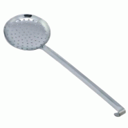 Ecumoire monobloc Ø14x38cm inox