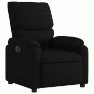 Fauteuil inclinable électrique Noir Tissu Modèle Uermelis - 8721012172906