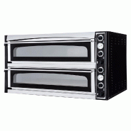 Four à pizza électrique 6 + 6 pizzas Ø 35 cm SUPERIOR XL 66L GLASS Prismafood_0