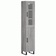 Helloshop26 - Buffet bahut commode armoire meuble de rangement organisateur cuisine salle de séjour salon haut sonoma 34,5 x 34 x 02_0035297 - 300021_0
