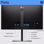 HP E27 G5 27p FHD Monitor 1920x1080 16:9 HDMI DP 3y