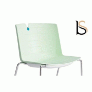 Lot de 2 chaises contemporaines Mork - Mobel Linea. - Vert pistache_0