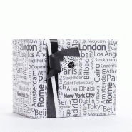 Papier cadeau City gris en 0.70x100 m