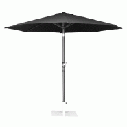 Parasol rond Bolero Seville 3m noir - DZ870