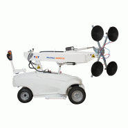 Robby 600 XL - Chariot élévateur pour vitrage - 600kg capacité - 3400mm hauteur levage - 16h autonomie