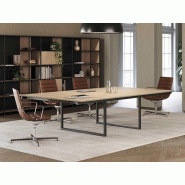 Table de réunion Be.1 avec extensions - Dimensions L285 x P165 cm - Coloris Blanc - Capacité 10 personnes - Garantie 5 ans Table de réunion Be.1 avec extensions - Dimensions L285 x P165 cm - Coloris Blanc - Capacité 10 personnes - Garantie 5 ans