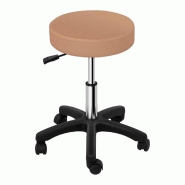TABOURET CHAISE SIÈGE DE BUREAU À ROULETTE MARRON 14_0003755 TABOURET CHAISE SIÈGE DE BUREAU À ROULETTE MARRON 14_0003755