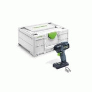 Visseuse à Chocs 18v Tid 18 Basic (sans Batterie Ni Chargeur) En Coffret Systainer Festool 576481 - 4014549360712 Visseuse à Chocs 18v Tid 18 Basic (sans Batterie Ni Chargeur) En Coffret Systainer Festool 576481 - 4014549360712