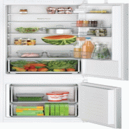 BOSCH Réfrigérateur Combiné Intégrable à Glissière 270l Blanc KIV87NSE0 - 4242005431830