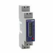 Compteur d'énergie multi-mesures monophasé 40A direct - Communication Modbus - LETTEL - MCT1-140 Compteur d'énergie multi-mesures monophasé 40A direct - Communication Modbus - LETTEL - MCT1-140