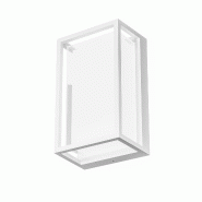Gea Luce Plafonnier Led Ges2100 12W En Aluminium Blanc Mat Cct 3000K/4000K/5000K Ip65 - Plafonnier Extérieur Compact - Gealuce - GES2100