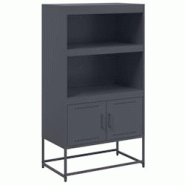 Helloshop26 - Buffet bahut commode armoire meuble de rangement organisateur cuisine salle de séjour salon haut 68,5 x 38,5 x 123,5 02_0032206 - 30002 Helloshop26 - Buffet bahut commode armoire meuble de rangement organisateur cuisine salle de séjour salon haut 68,5 x 38,5 x 123,5 02_0032206 - 30002