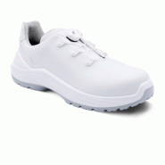 Paire de chaussures de sécurité basses à laçage rapide S3S FO SR COSTA blanc - CBCSTBC-GM05_0