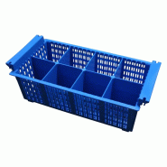 RM GASTRO Conteneur pour couverts 8 espaces 50x25 REDFOX - C 1308 - REDFOX - 0615402651578