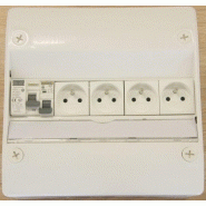 Tableau electrique pour garage/atelier/magasin