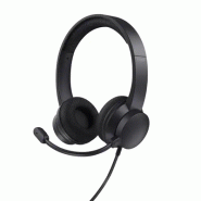Trust Ayda Casque Avec fil Arceau Appels/Musique USB Type-A Noir