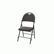 ZOWN Ensemble de 4 Chaises Pliantes Rembourrées pour Événements Günther chair - gris plastique polypropylène FC001A002A ZOWN Ensemble de 4 Chaises Pliantes Rembourrées pour Événements Günther chair - gris plastique polypropylène FC001A002A