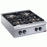 Cuisinière 4 feux vifs gaz à poser - PG22/4B8T-N