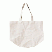 ECOLOMIQUE - 20 Pcs - Sac en coton pour Bento 215 x 250 mm - beige textile 294COBEN215