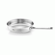 Fissler - Collection Profi originale - Poêle Novogrill avec fond de 24 cm - Acier inoxydable 18/10 084 378 24 100 0