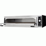 Four à pizza électrique Virtuoso9TOP - Grande fenêtre vitrée - Tout refractaire - 9 pizzas Ø 35 ou EN6040  | Prismafood - Commandes mécaniques_0