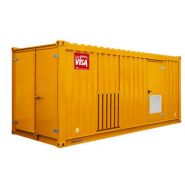 P 805 co 50 hz triphasé hci6g groupe électrogène en container - visa -800.0 kva