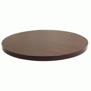 Plateau de table interieur Tavola Ø110 - WENGE_0