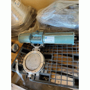 Vanne papillon hydraulique dn300 acier inoxydable 316 d'occasion