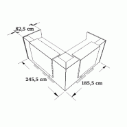 Banque d'accueil d'angle Z2 - Officity - 245, Vert_1