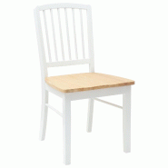 Chaises de salle à manger 2 pcs Blanc 50 x 52,5 x 91 cm Modèle Orion Prime - 8721359374834