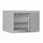 Coffre-fort encastrable FORMAT M 410 - Coffre-fort meuble compact - Serrure à clé (standard) / Gris clair RAL 7035_0