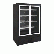 Congélateur vertical vitré EXTRA1250FD (880 / 850 L) Noir TEFCOLD
