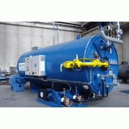 Générateur de vapeur Eurosteam - Babcock Wanson - 600 000 à 6 000 000 kCal/h - 10.000 kg/h de vapeur saturée