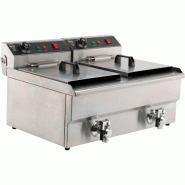 Friteuse posable électrique 2x8 litres - Combisteel - 0641094063016
