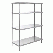 GastroHero Étagère en acier inoxydable ECO 800x500x1800 mm - RR-ECO0850